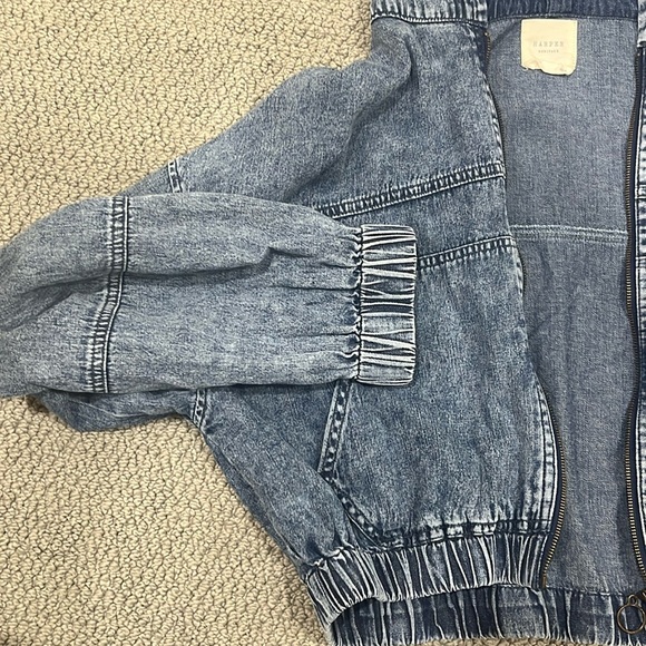 CROPPED JEAN JACKET - Picture 3 of 5
